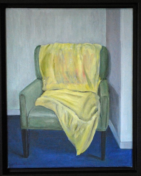 Draped Chair framed